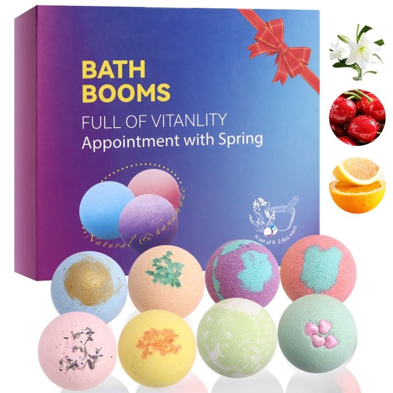 Bath Bomb Salt Essential Oil Loofah Bomb Body Whitening